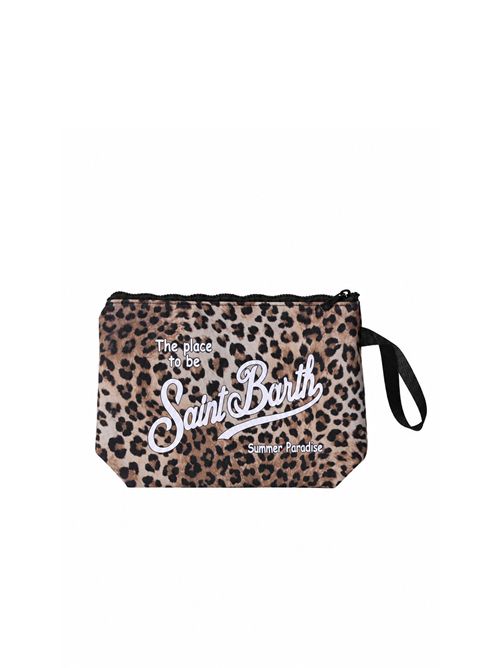 Pochette Alice Large in scuba con stampa animalier Mc2 Saint Barth | ALI002100653L